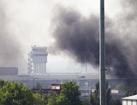 Силы АТО отбили нападение террористов на Донецкий аэропорт