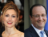 Жюли Гайе и Франсуа Олланд
