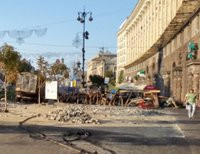 Новые баррикады на Майдане