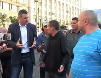 Жители Майдана пообещали очистить Крещатик