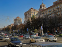 В Киеве полностью возобновлено движение транспорта по Крещатику