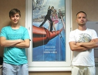 Владимир Криворотенко и Дмитрий Кравченко квест-комната