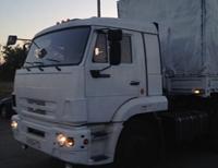 Первые грузовики с российской «гуманитарной» помощью въехали в Украину (фото)