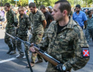 СНБО: в Донецке на "параде" были не военнопленные, а заложники террористов