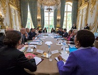 Заседание кабинета министров Франции