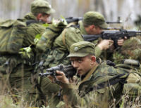 russian troops