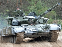 Нацгвардия получила партию модернизированных танков Т-64