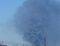 В Одессе произошел масштабный пожар (фото)