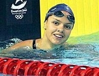 Украинская пловчиха Дарья Зевина завоевала полный комплект наград на этапе Кубка мира в Москве