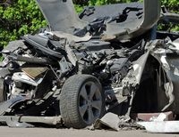 Разбитый автомобиль