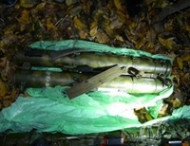 В Киеве найден тайник с гранатометами, которые хотели использовать для терактов (фото, видео)