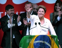 Президент Бразилии Лилма Русеф переизбрана на новый срок