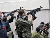 Террористы обстреляли Булавинское во время разгрузки там гуманитарной помощи