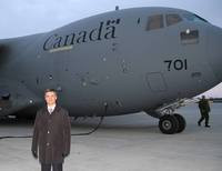 Самолет с помощью от Канады