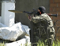 Боевики обстреливают украинских силовиков под Мариуполем