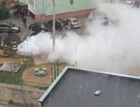 В Одессе взорвался внедорожник, прямо возле детской площадки