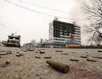 В Грозном появилась первая жертва среди мирного населения