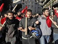 протесты в Афинах