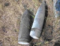 На окраине Житомира обнаружили артиллерийские снаряды с боеголовками