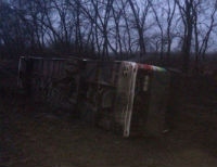 Под Полтавой перевернулся автобус с луганскими паломниками: 8 пострадавших (фото)