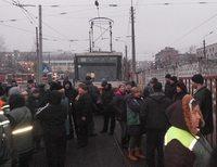 Забастовка сотрудников «Киевпастранс»