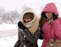 В Украину идут снег и морозы