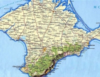 Материковая часть Украины прекратила автосообщение с Крымом