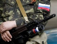 Российские военные на Донбассе