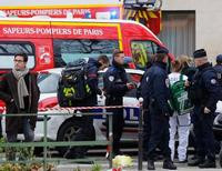 Полиция возле редакции парижского журнала