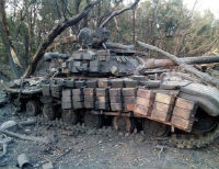 В Донецке партизаны уничтожили два танка боевиков
