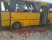 Прокуратура признала терактом обстрел автобуса под Волновахой