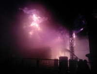 На Южно-Украинской АЭС произошел пожар. Горел трансформатор