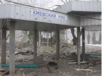 Взрыв на остановке в Донецке