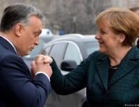 Виктор Орбан и Ангела Меркель