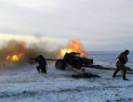 Украинская артиллерия устроила «фейерверки» на позициях российских войск под Дебальцево
