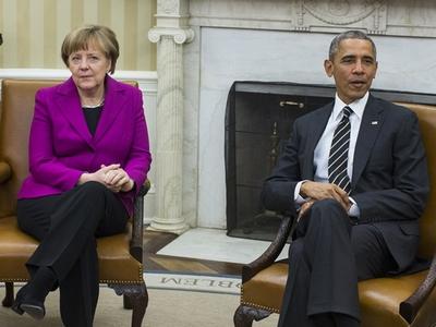 Ангела Меркель: «Если мы не защитим территориальную целостность Украины, под угрозой окажется Европа»