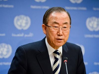 Генсек ООН призвал соблюдать прекращение огня в зоне конфликта