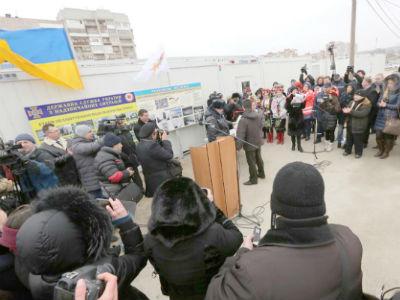 В Запорожье открыли транзитный городок для беженцев из Донбасса