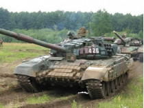 Росссийские танки на Донбассе