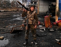 При обороне Донецкого аэропорта украинские защитники понесли потери (фото)