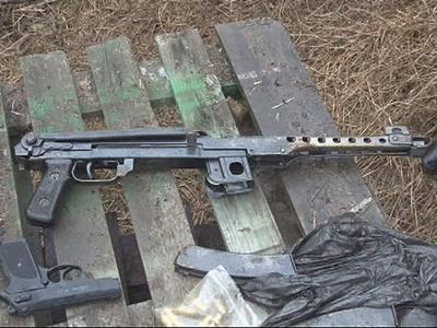 В Одесской области обнаружен тайник с оружием и боеприпасами (фото)
