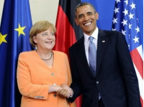 Обама и Меркель