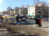 В Константиновке на Донетчине – ДТП с участием БМД, погиб маленький ребенок