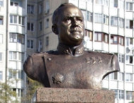 В Одессе похитили памятник маршалу Жукову (фото)