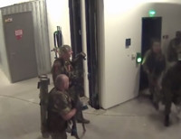 СБУ обнародовала видео, зафиксировавшее проникновение боевиков в Донецкий аэропорт