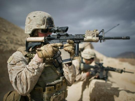 американские военные в Афганистане