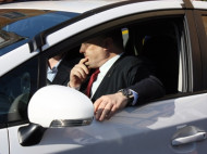 В Одессе Порошенко лично испытал автомобиль будущей патрульной службы (фото)