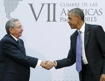 Обама и Кастро обсудили возможность восстановления дипломатических отношений