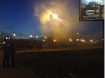 В Киеве возле метро Осокорки произошли столкновения на месте застройки (фото)