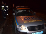В Киеве обстреляли пост ГАИ